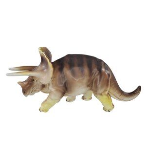 Vintage Napco Triceratops Dinosaur Figurine M4351 Rare *Chipped